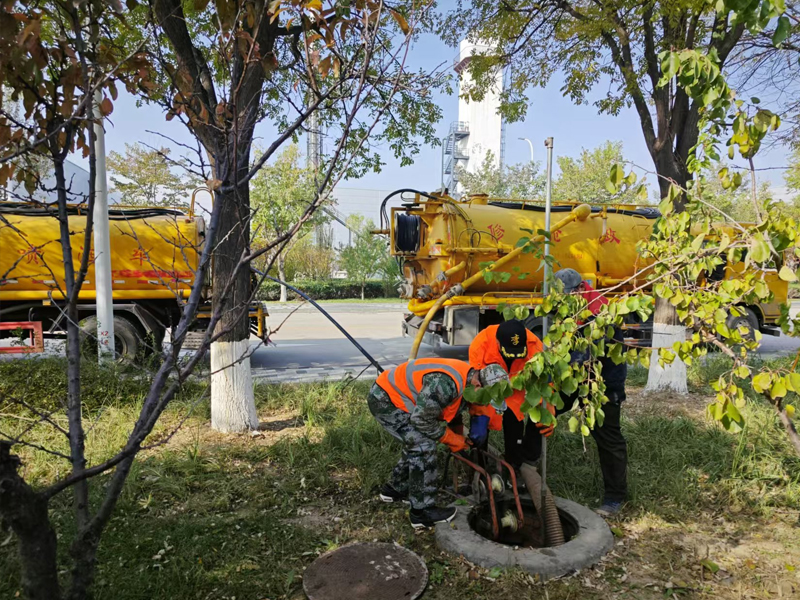 太平门厂区管道清洗