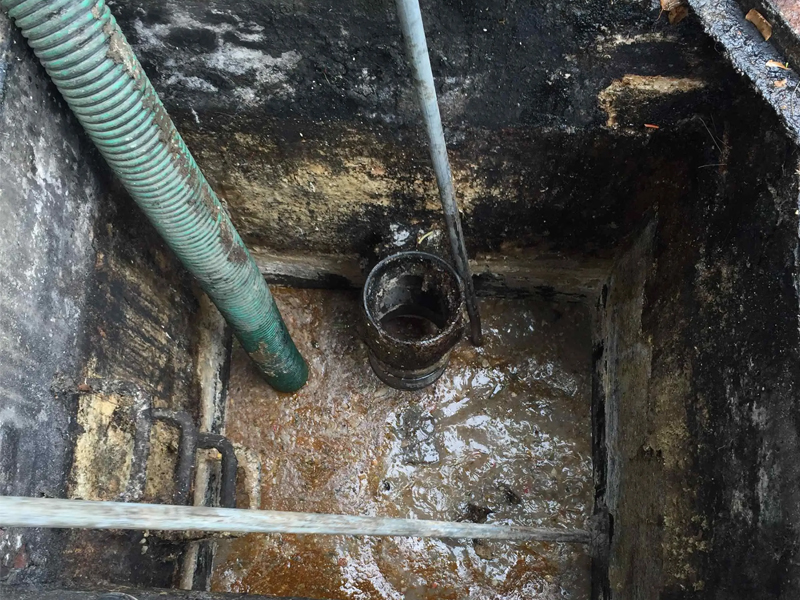 太平门隔油池清理